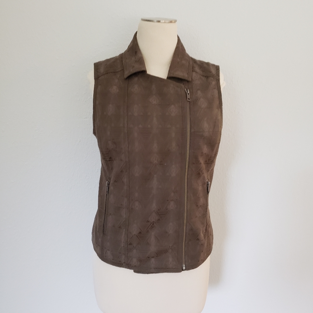 Hinge Nordstrom Geo Jaquard Motor Vest - Picture 6 of 10